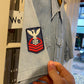 1970s Short Sleeve Blue Denim Button Shirt