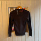 1970s Brown Knitted Button Cardigan Jumper