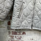 2000s Grey Quilted Nike Jacket