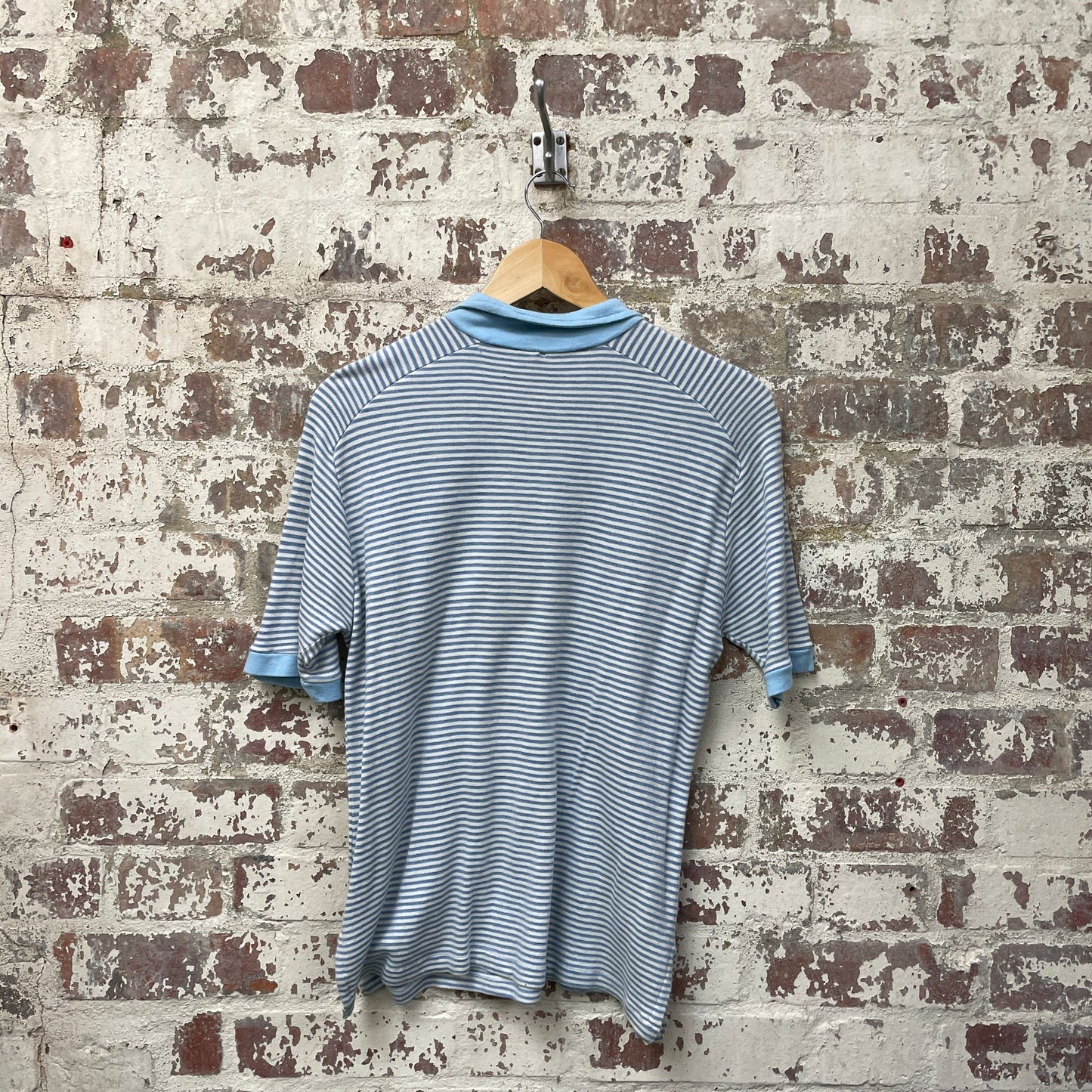 Vintage 1960s Striped British Leisure Shirt Top