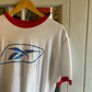 Vintage 90s/00s White Reebok Embroidered T-shirt