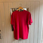 2000s Red Graphic ACDC T-shirt
